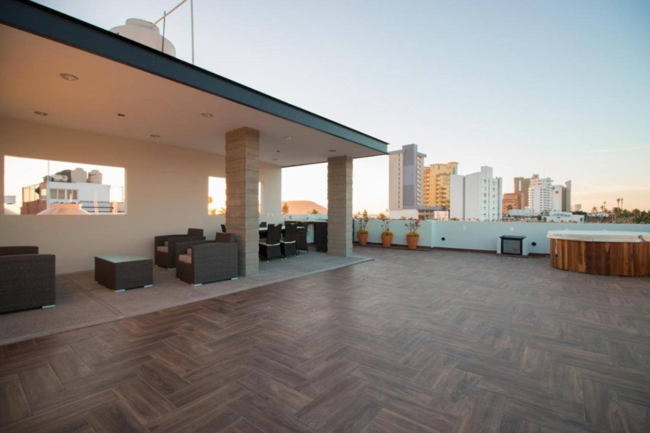 Ferienwohnung Acogedor Departamento Boho Cerca De La Playa Mazatlán Exterior foto